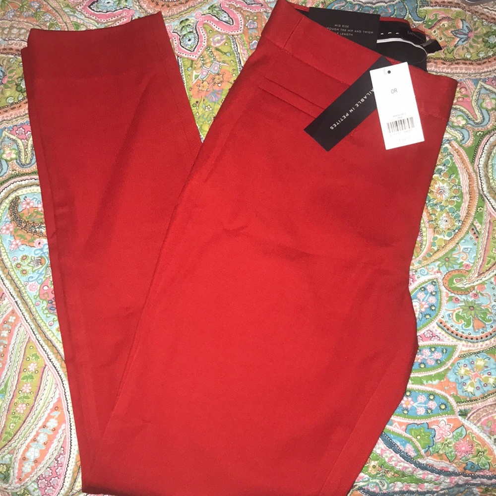 Red banana republic dress pant - Picture 1 of 3